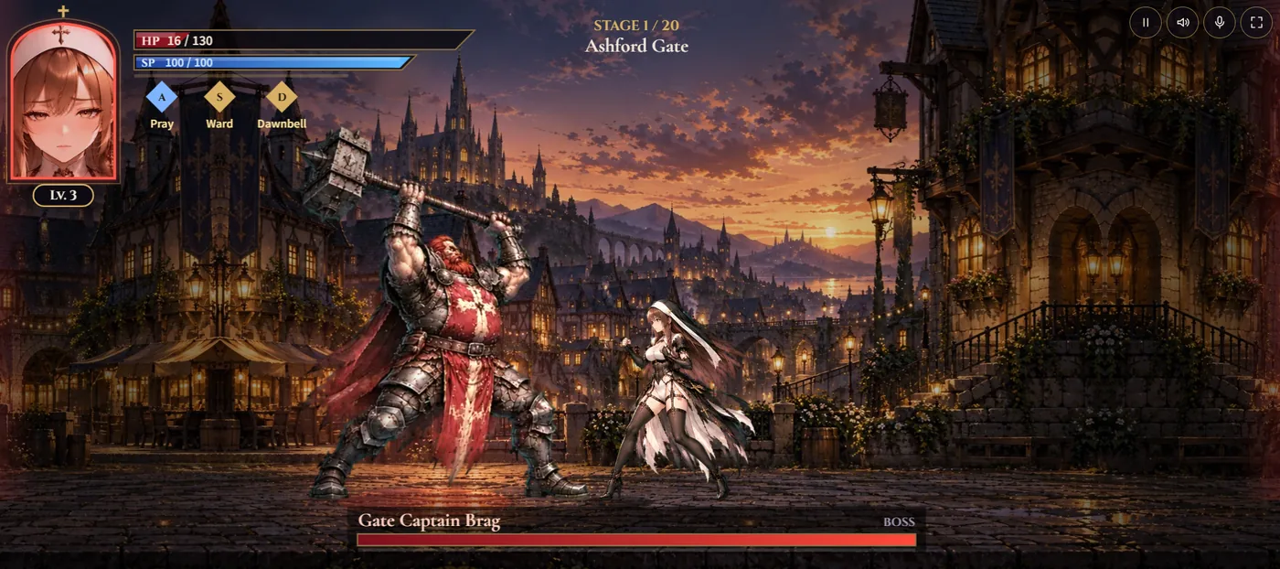 LING the Bell Saint: Boss · Gate Captain Brag